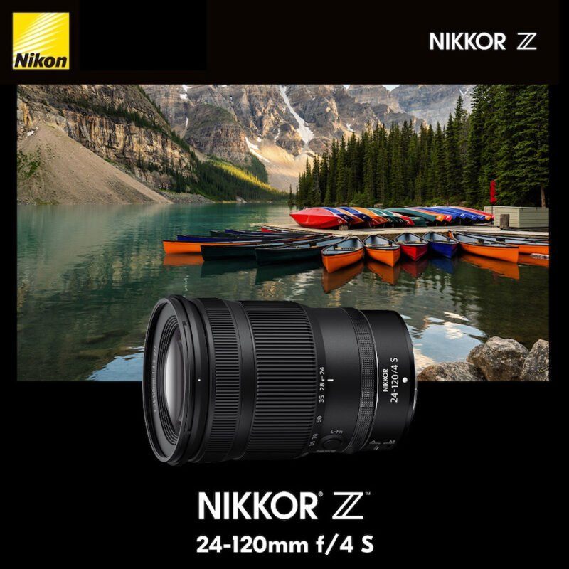 Nikon Z 24-120mm f/4 S Lens (Retail Box)