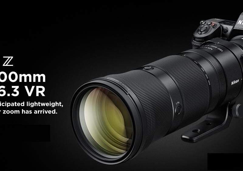 Nikon Z 180-600mm F/5.6-6.3 VR Lens