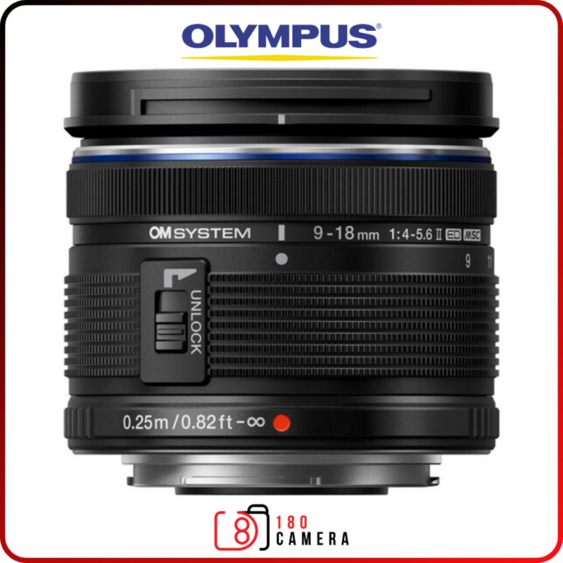 OM System M.Zuiko Digital ED 9-18mm F/4-5.6 II Lens