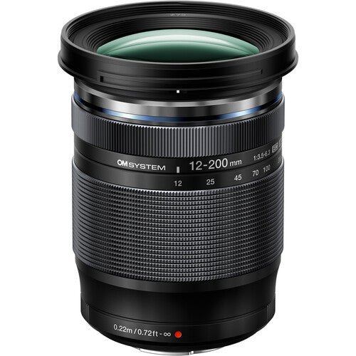 OM System 12-200mm F/3.5-6.3 (Black)