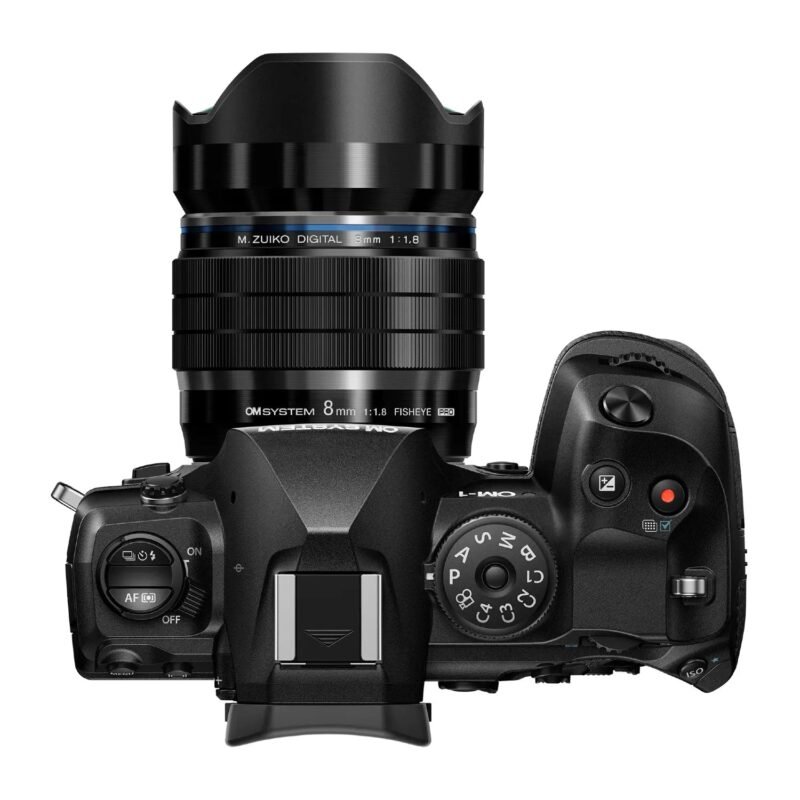 OM System M.Zuiko ED 8mm F1.8 Fisheye PRO Black