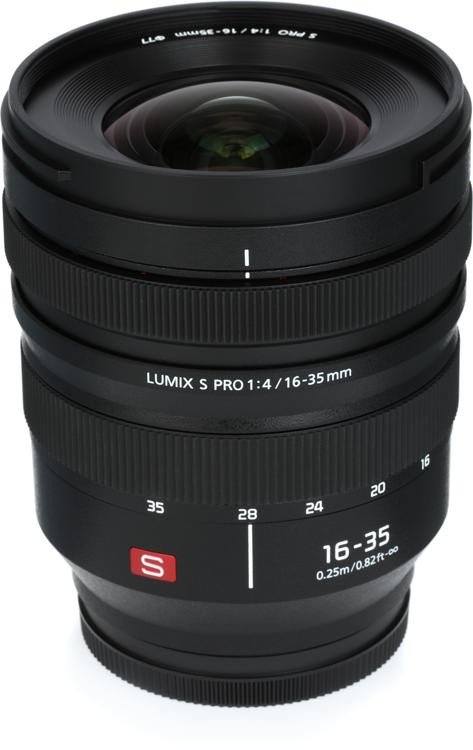 Panasonic Lumix S PRO 16-35mm f/4 Lens (S-R1635)