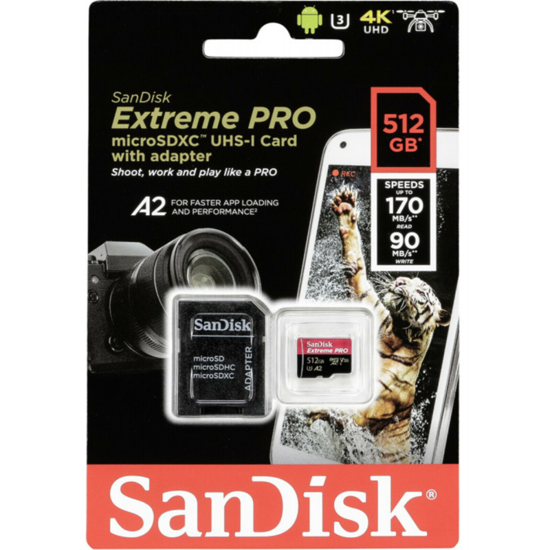 Sandisk Extreme Pro SD UHS-I Card (512GB, SDSDXXJ-512G-GSCIN)