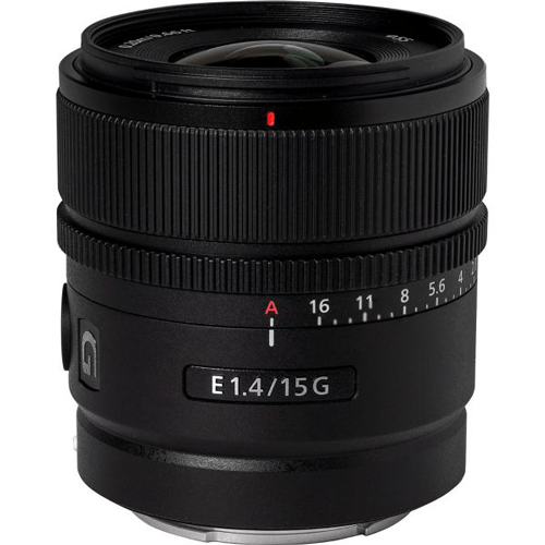 Sony E 15mm F/1.4 G Lens (SEL15F14G)