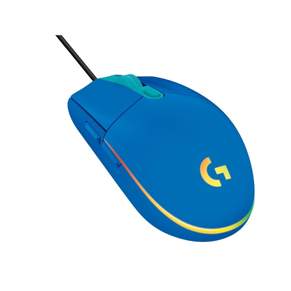 Logitech G102 Gaming Mouse (Blue, 910-005810)