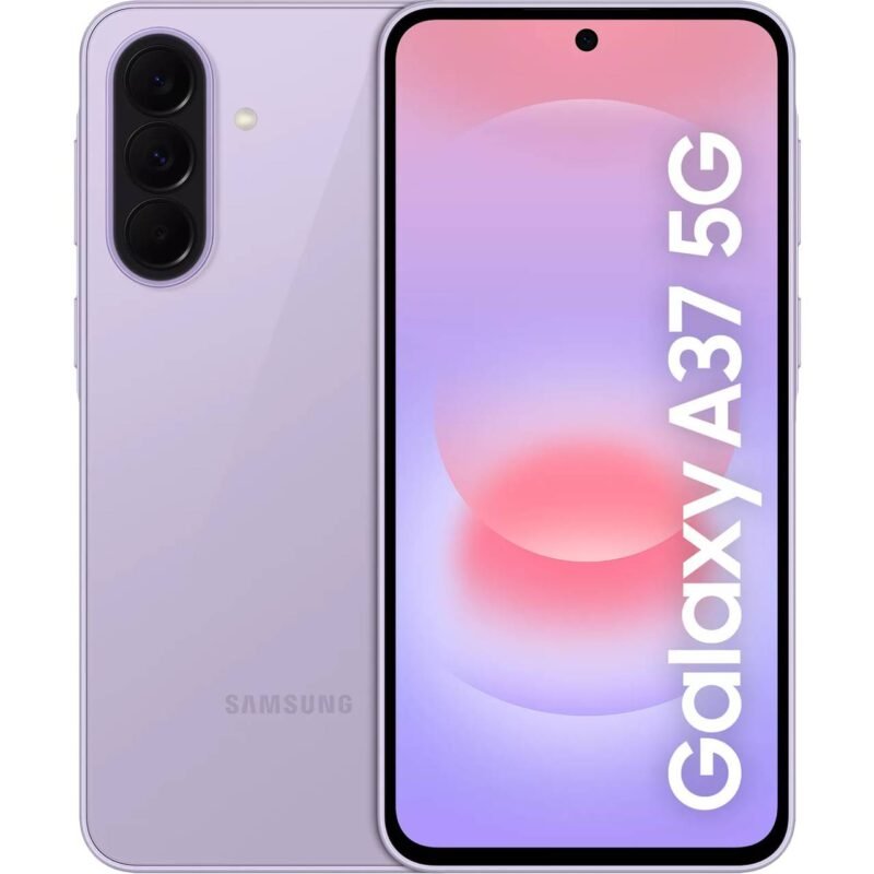 Samsung Galaxy A37 (A3760-DS, 5G) (256GB+8GB, Awesome Lavender)
