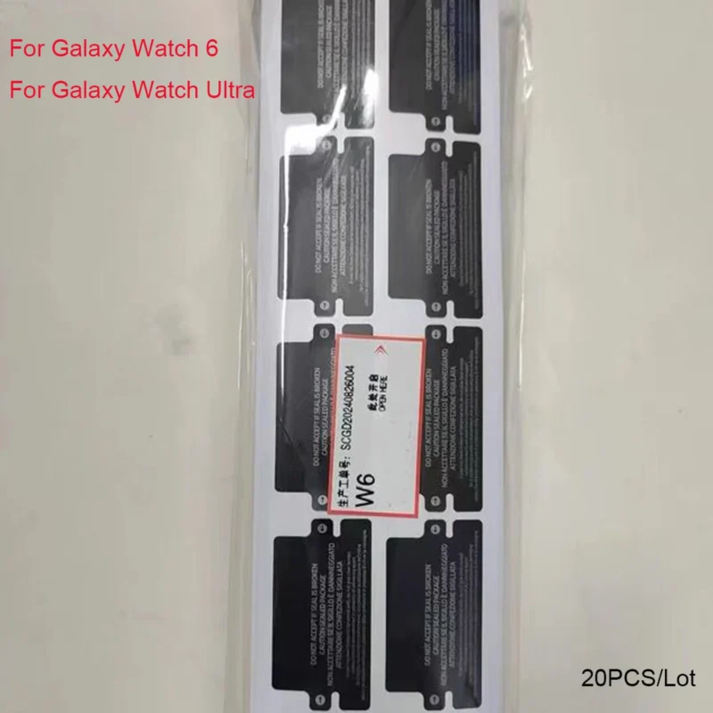 Samsung Original Seal Label For Watch  (White, 王字形)