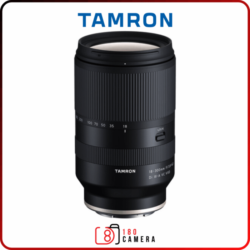 Tamron 18-300mm f/3.5-6.3 Di III-A VC VXD Lens (FUJIFILM X, B061X)