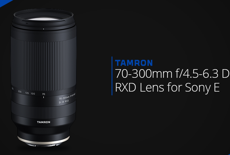 Tamron 70-300mm F/4.5-6.3 Di III RXD Lens for Sony E (A047)