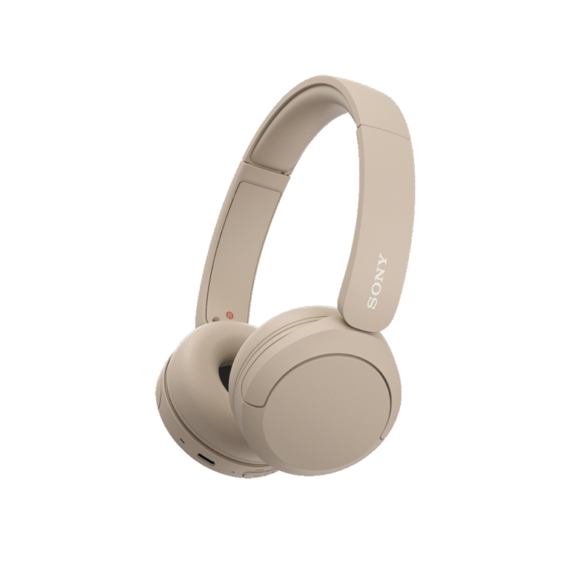 Sony WH-CH520 Wireless Over-Ear Headphone (Beige)