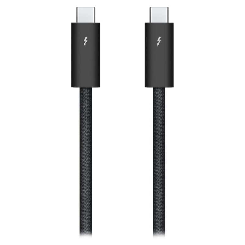 Apple Thunderbolt 4 USB‑C Pro Cable (3m) (Black, MW5H3)