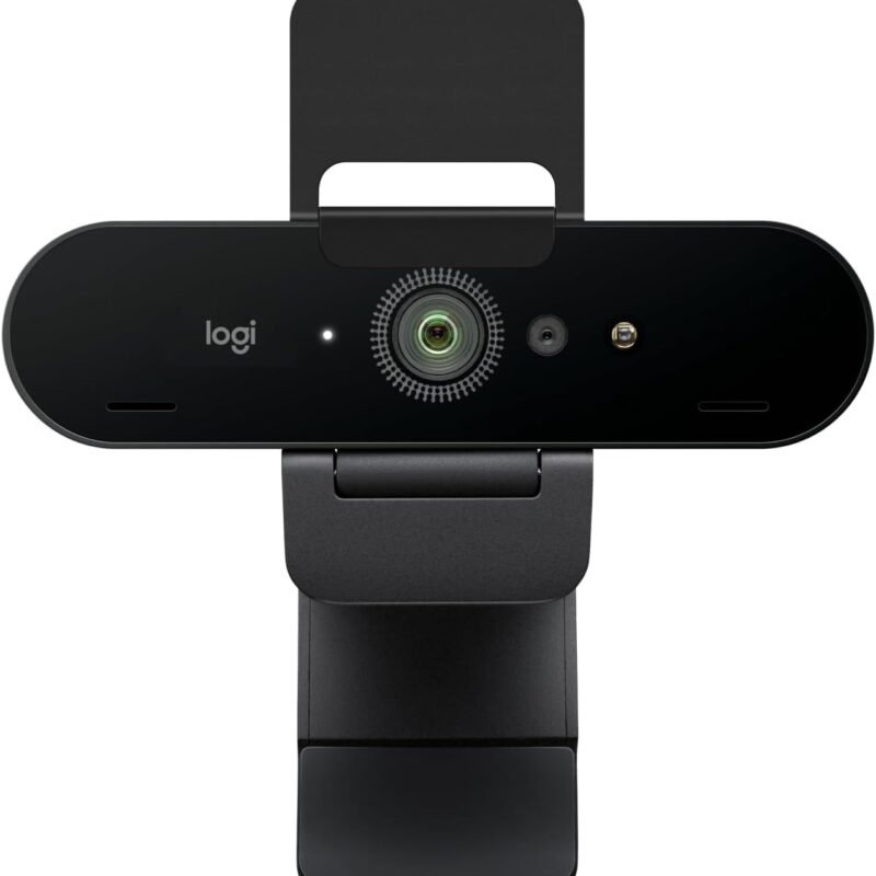 Logitech-C1000e BRIO 4K Pro Webcam (Black, 960-001725)