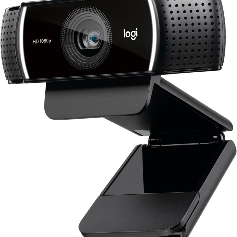 Logitech-C922 Pro Webcam (Black, 960-001091)
