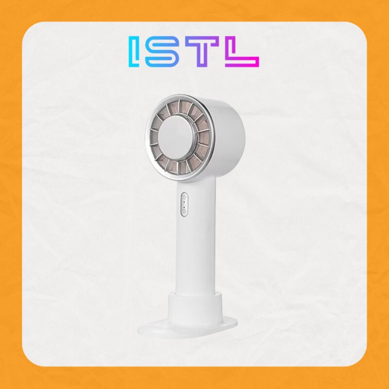 ITFIT 2-in-1 Handheld Fan with Holder (ITFITF15) (White)