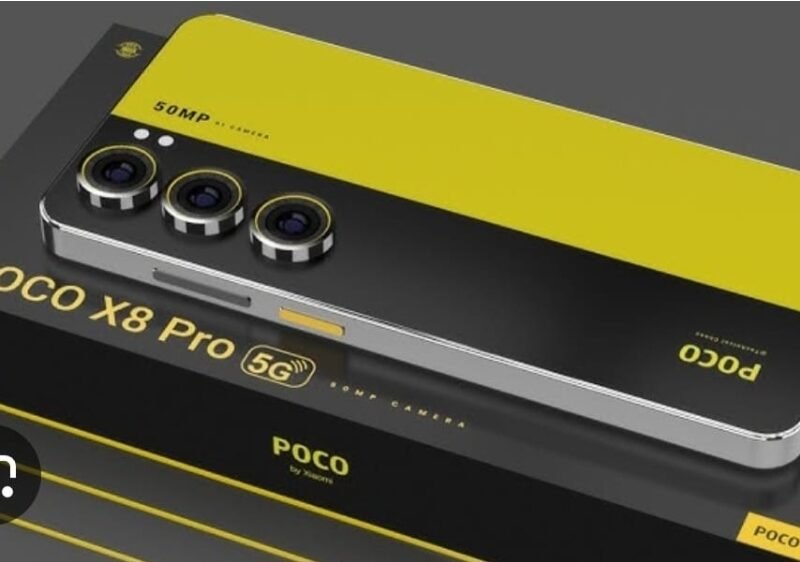 Poco X8 Pro 5G (Global Version) (256GB+8GB, Yellow)