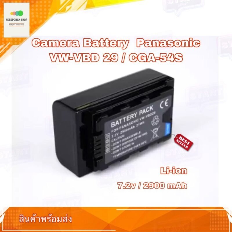 Panasonic VW-VBD29 Rechargeable Battery Pack (Bulk)