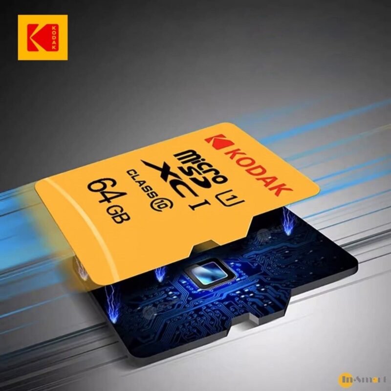 Kodak V30 Series Micro SDXC (with adaptor) (128GB, EKMSDM128GXC10HPRK)