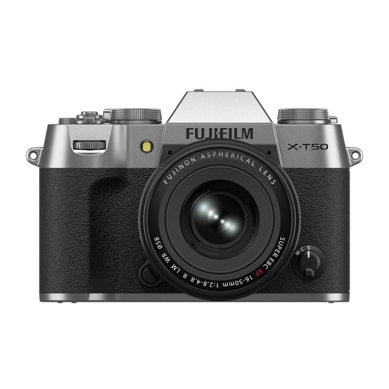 Fujifilm X-T50 Mirrorless Camera with XF 16-50mm F/2.8-4.8 Lens (Silver)