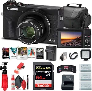 Canon PowerShot G7X Mark III (Black)