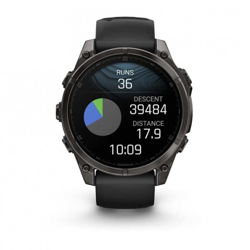 Garmin Fenix 8 AMOLED (47mm, Sapphire, Carbon Gray DLC Titanium, 010-02904-29)