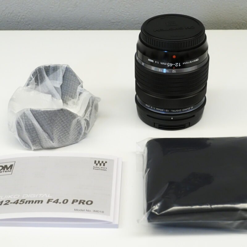 OM System M.Zuiko ED 12-45mm F4.0 PRO (Retail Packing)