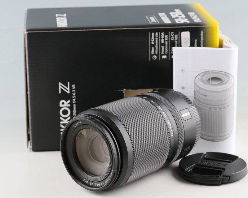 Nikon Z 50-250mm f/4.5-6.3 VR Lens (Retail Packing)