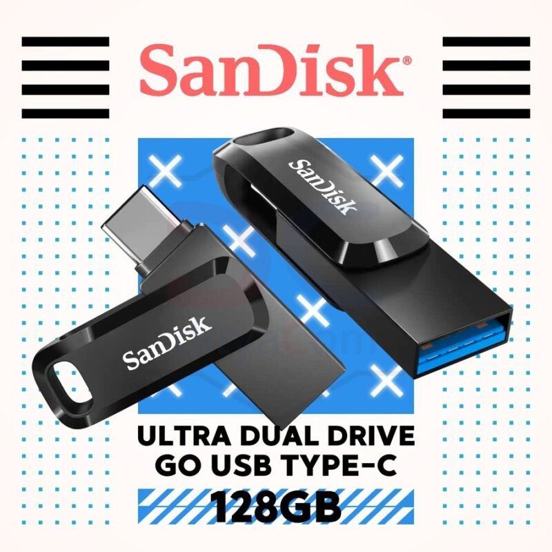Sandisk Ultra Dual Drive Go USB Type C (128GB, SDDDC3-128G-G46)