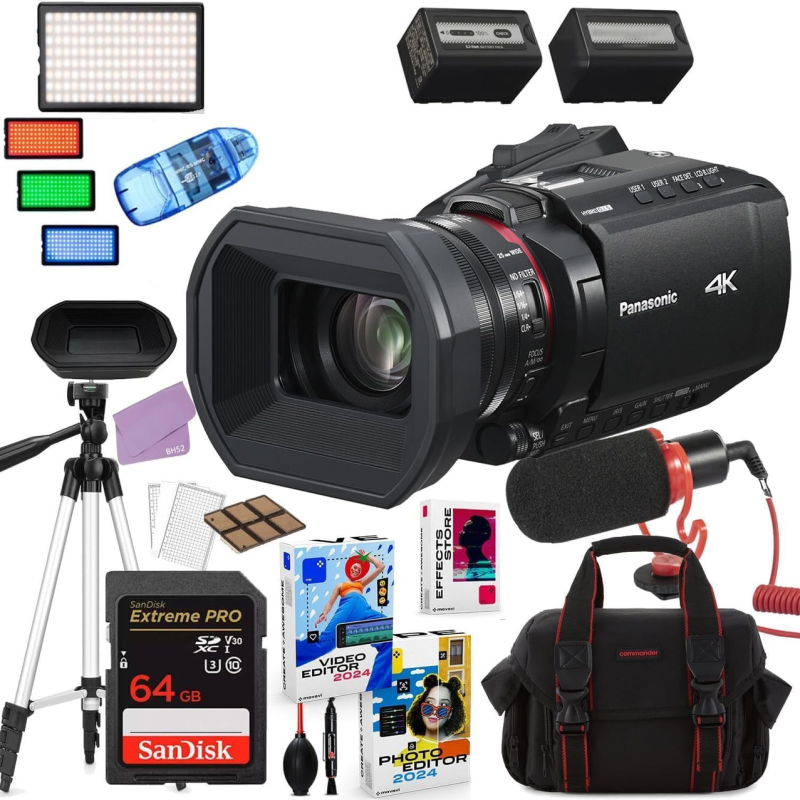 Panasonic HC-X1200 UHD 4K HDMI Camcorder with 24x Zoom