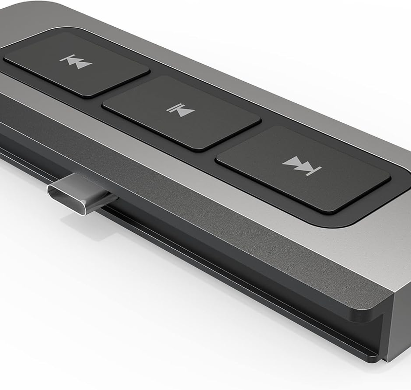 Hyper HyperDrive Media USB-C Hub for iPad Pro iPad Air (HD-HD449) (Gray)