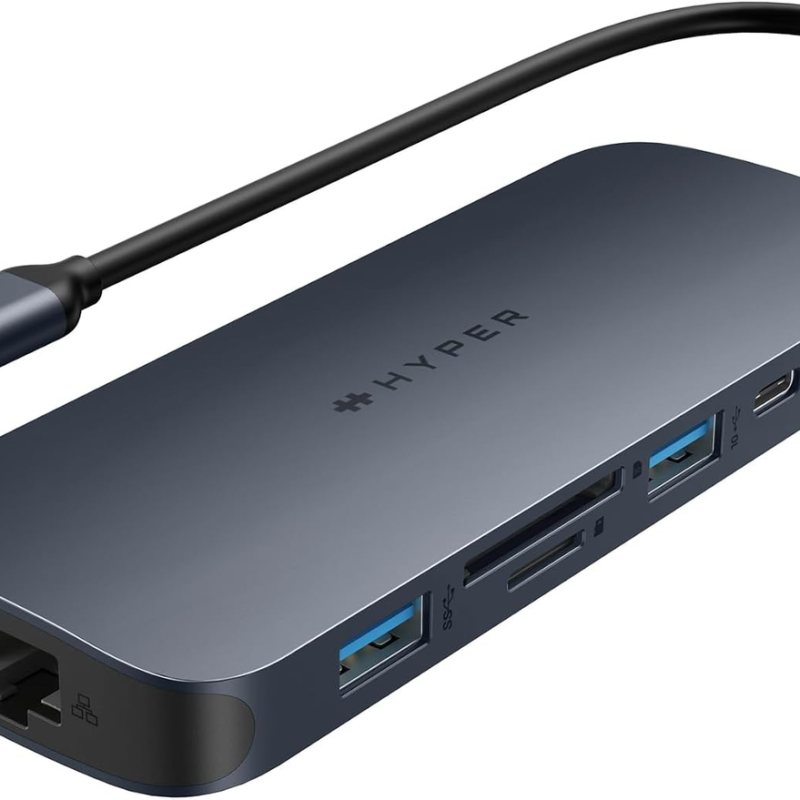 Hyper HyperDrive Next 10 Port USB-C Hub (HD7001GL-90) (Black)