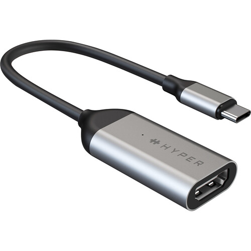 Hyper HyperDrive USB-C to 4K 60HZ HDMI adatpor (HD425A) (Silver)