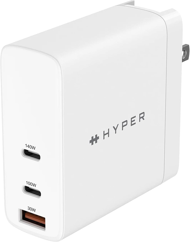 Hyper HyperJuice 20W USB-C PD + 18W USB-A QC CHARGER (US PLUG) PQ205C (White)