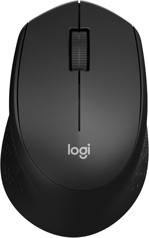 Logitech M3301 Silent Plus Wireless Mouse (Black, 910-004917)