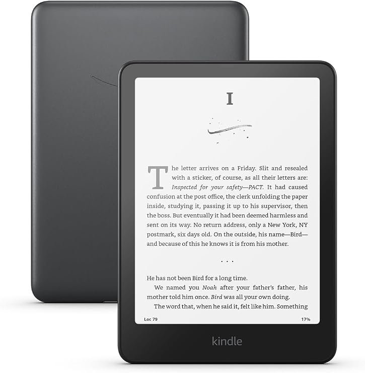 Amazon Kindle Paperwhite 12th Generation (Signature Edition) (WiFi) (32GB, Metallic Black)
