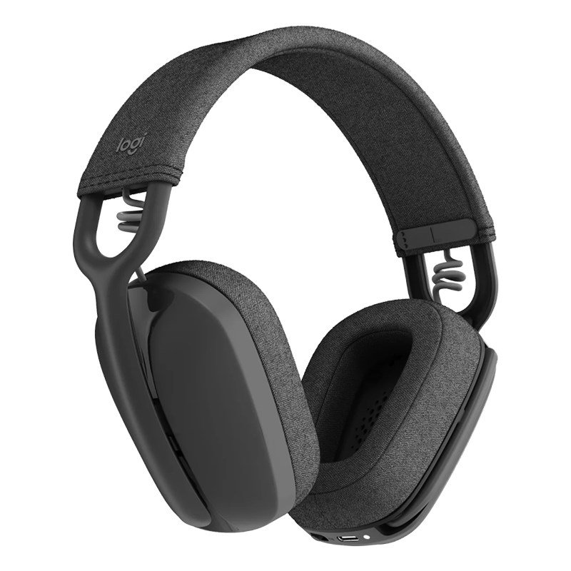 Logitech Zone Vibe 100 Wireless Headset (Black, 981-001215)