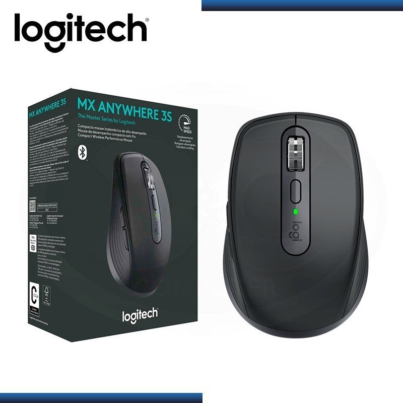 Logitech MX Anywhere 3S Wireless Mouse (Graphite, 910-006935)