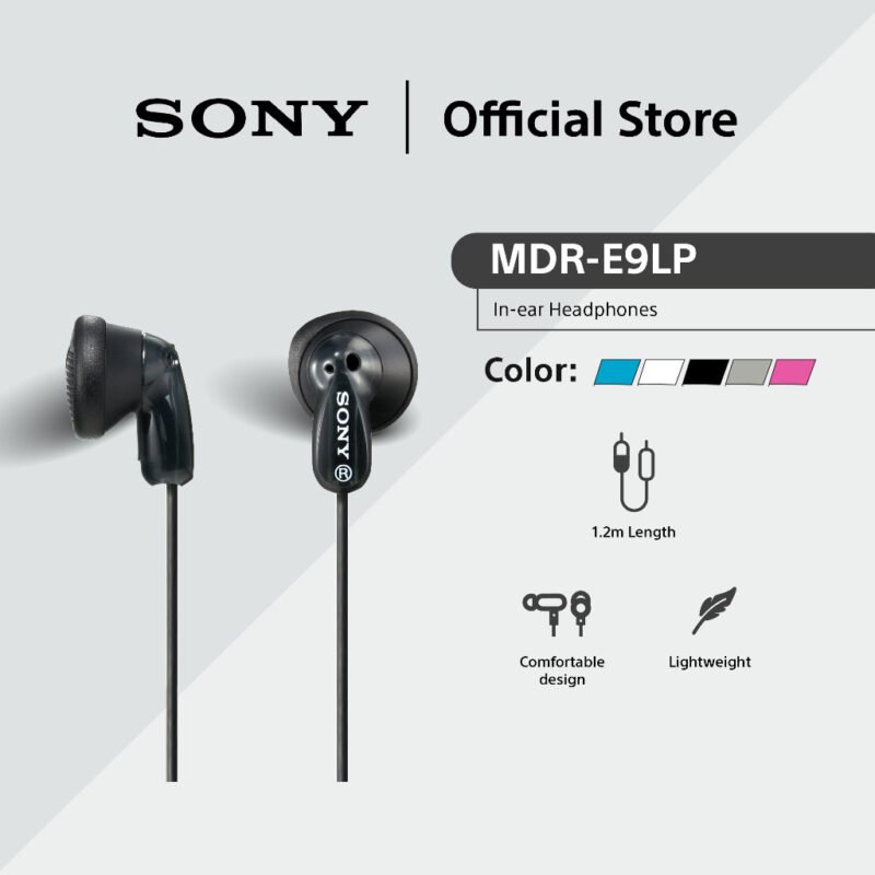 Sony MDR-E9LP In-ear Headphone (Black)