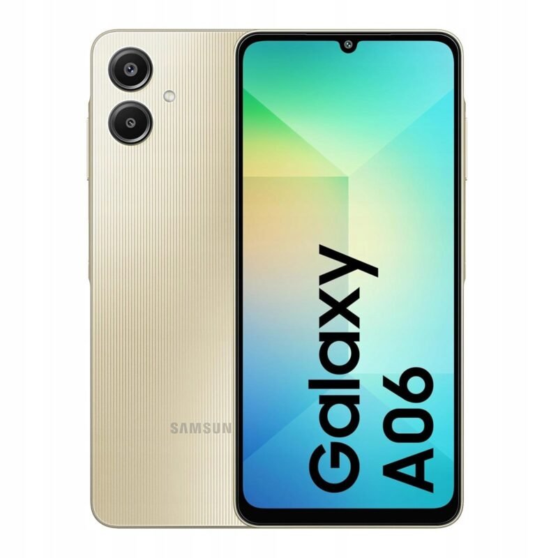 Samsung Galaxy A06 A065F DS (128GB+4GB, Gold)