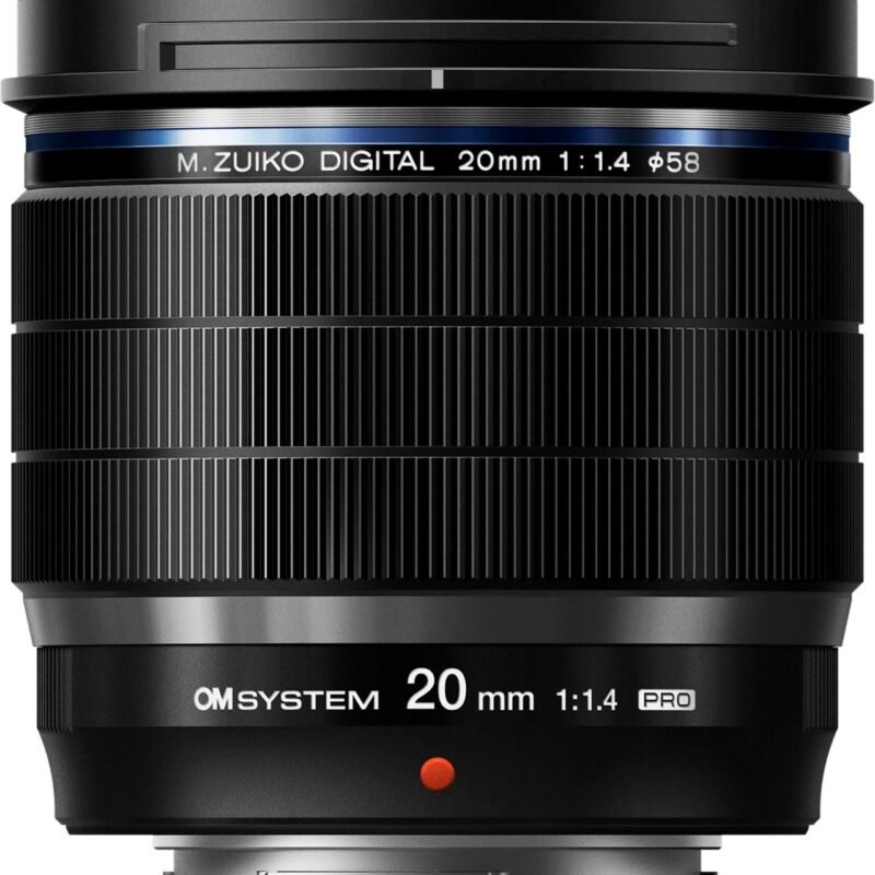 OM System M.Zuiko Digital ED 20mm F1.4 PRO Lens