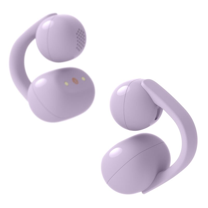 Sony LinkBuds Clip Headphone (WF-LC900) (Lavender)