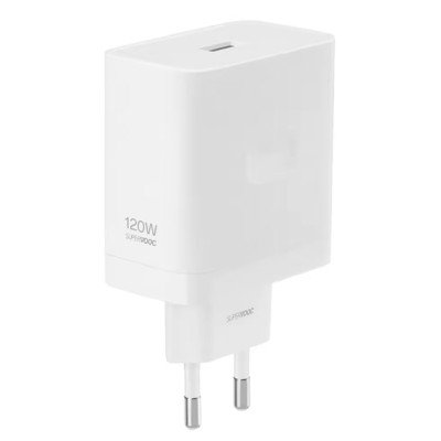 OnePlus SuperVooc 120w Power Adapter (EU, Type-A) (White)