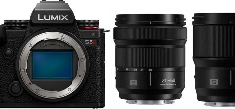 Panasonic Lumix DC-S5 II Kit with S 20-60mm + S 50mm F/1.8 (DC-S5M2W)