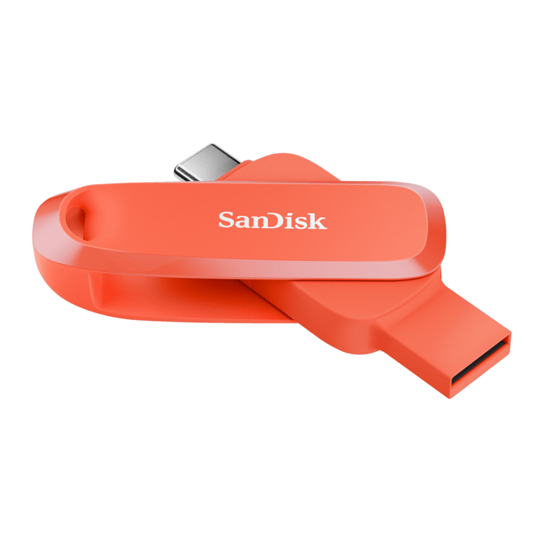 Sandisk Phone Drive For Android (256GB, Orange, SDDDC6-256G-G46NO)