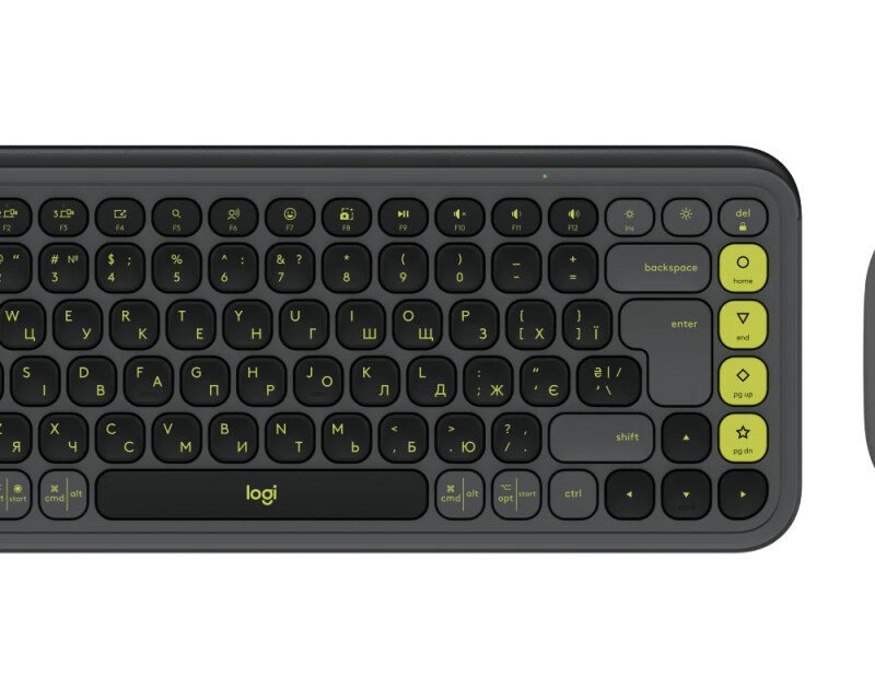 Logitech Pop ICON Combo (Graphite, 920-013262)