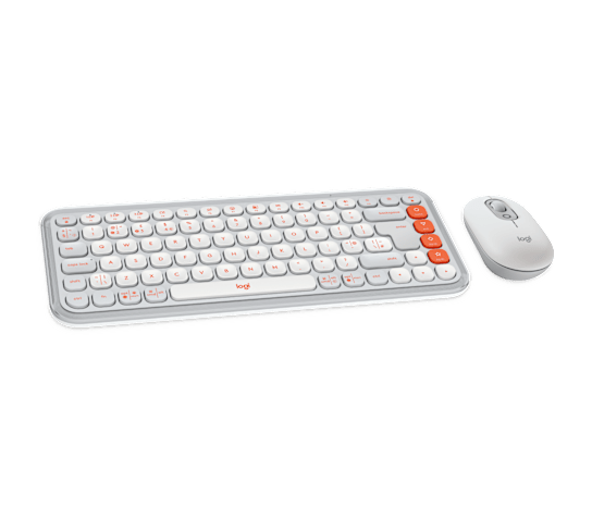 Logitech Pop ICON Combo (White, 920-013263)