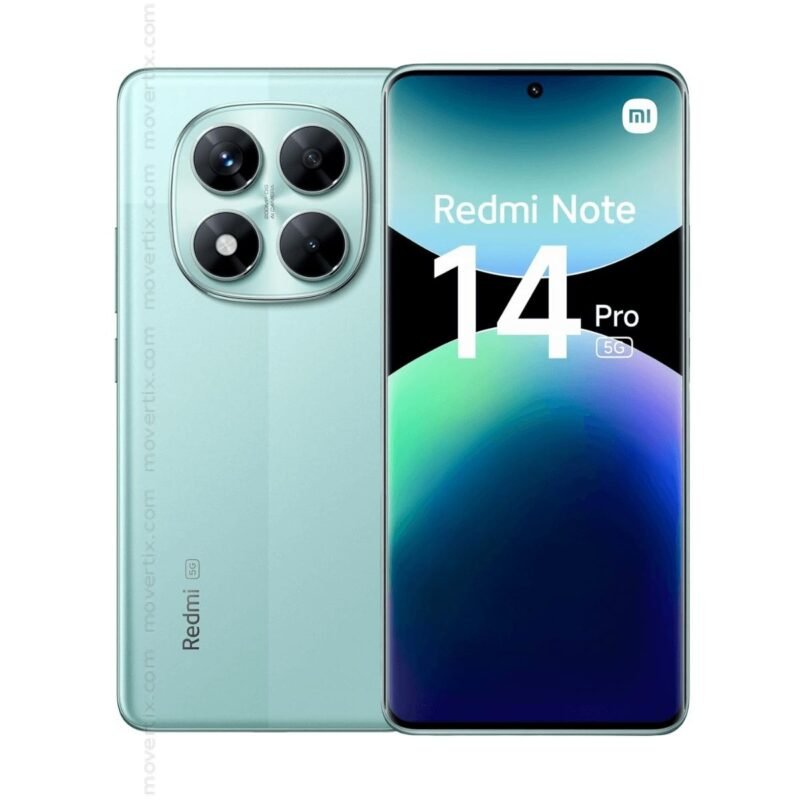 Redmi Note 14 Pro (Global, 5G) (512GB+12GB, Coral Green)