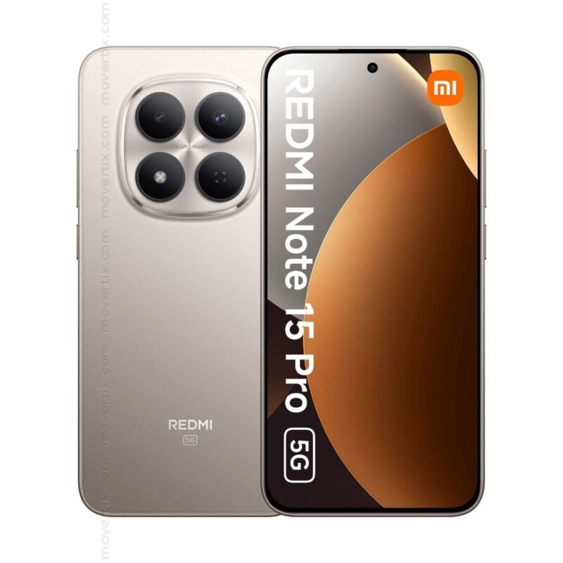 Redmi Note 15 Pro 5G (Global) (512GB+8GB, Titanium Color)