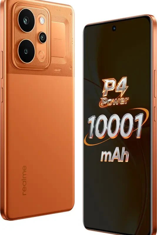 Realme P4 Power 5G Dual SIM (Global) (256GB+12GB, Trans Orange)
