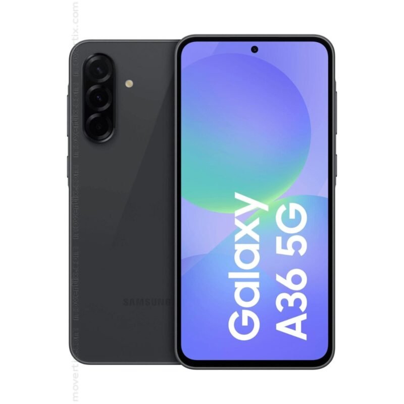 Samsung Galaxy A36 (A366B-DS, 5G) (256GB+8GB, Awesome Black)