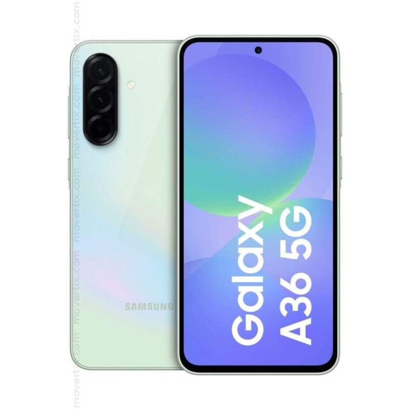 Samsung Galaxy A36 (A366B-DS, 5G) (128GB+6GB, Awesome Lime)